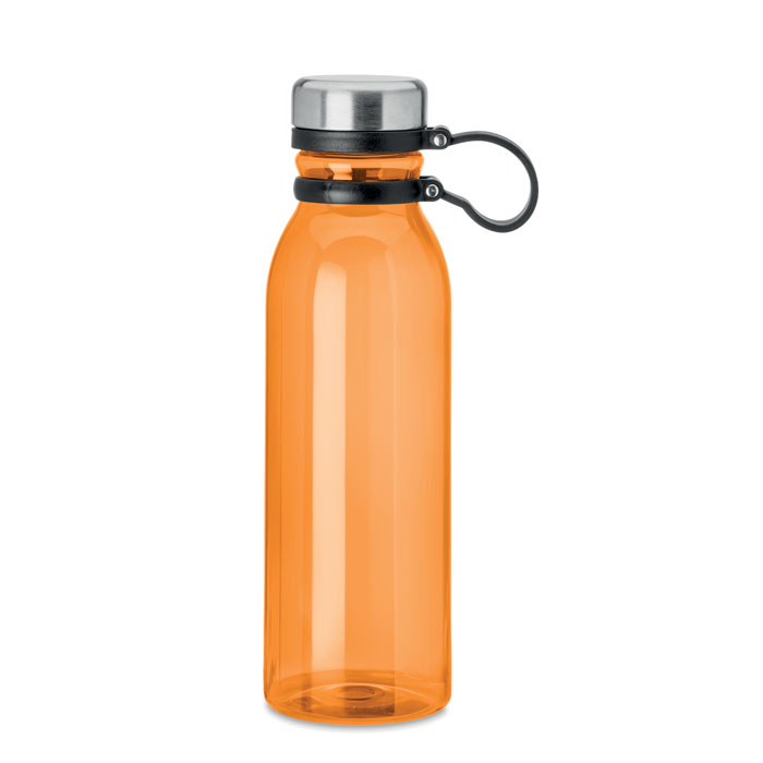 Bouteille sport publicitaire PET recyclé 780ml ICELAND Orange transparent